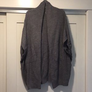 Melissa McCarthy Seven7 Gray Poncho